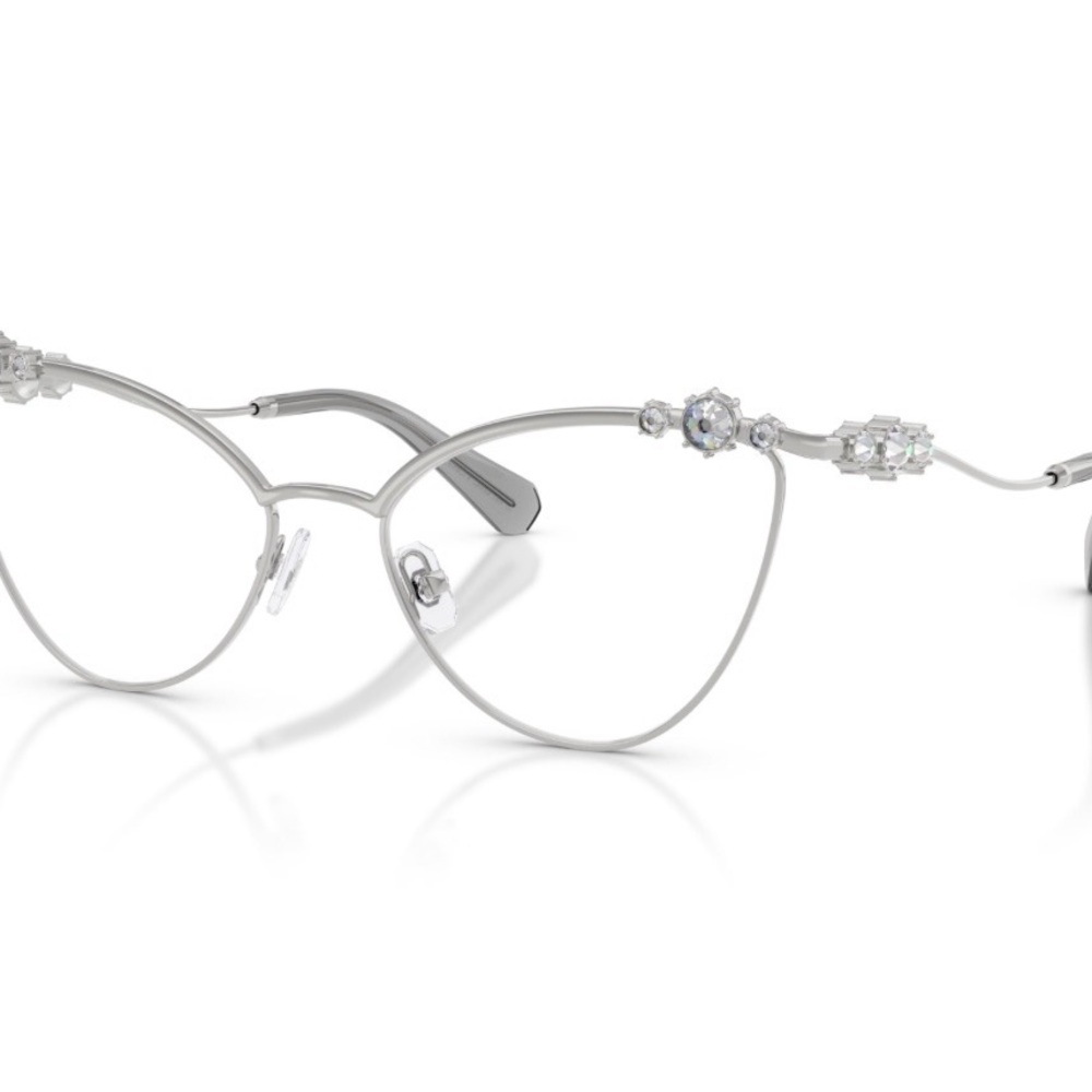 Swarovski Silver Crystal Embellished Glasses